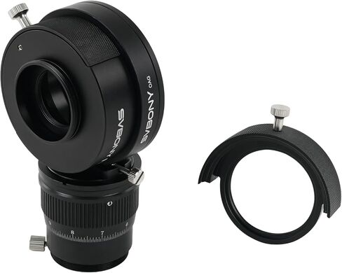 موجه SVBONY SV238 خارج المحور مع مجموعة أدراج مرشح M54-M48، منشور كبير لعلم الفلك OAG مقاس 8 × 14 مم، بؤرة حلزونية مزدوجة، حاملات مغناطيسية مزدوجة لمرشحات 2 بوصة مثبتة، لتناسب الكاميرا الرئيسية APS-C بدقة in Kuwait
