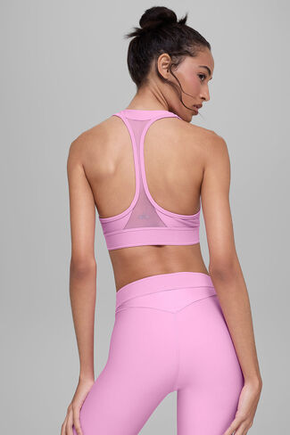 Alo Yoga Airlift Rebel Bra - Candy Heart Pink in Saudi Arabia