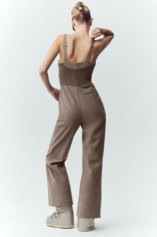 مريلة ألو يوجا من مزيج الصوف على شكل أرنب - هيذر كاكاو جبال الألب in Kuwait