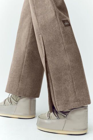 مريلة ألو يوجا من مزيج الصوف على شكل أرنب - هيذر كاكاو جبال الألب in Kuwait