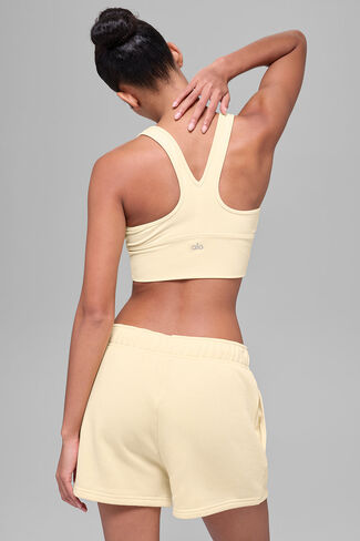 حمالة صدر يوجا وايلد ثينج من ألو - أصفر على شكل ضوء الشموع in Kuwait