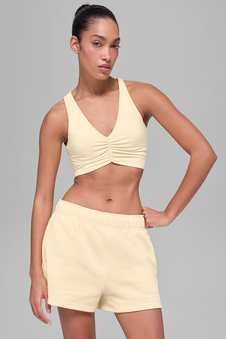 حمالة صدر يوجا وايلد ثينج من ألو - أصفر على شكل ضوء الشموع in Kuwait