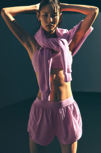 Alo Yoga Match Point Short - Candy Heart Pink in Saudi Arabia