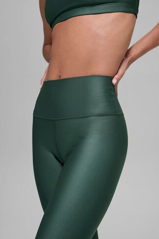 Alo Yoga 7/8 High-Waist Airlift Legging - Clover Green in Saudi Arabia