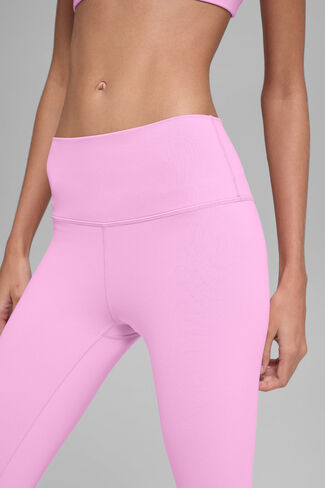 Alo Yoga 7/8 High-Waist Airbrush Legging - Candy Heart Pink in Saudi Arabia