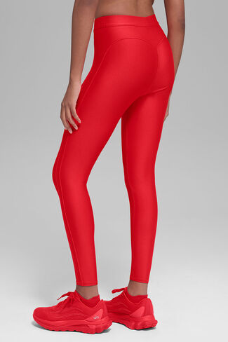 Alo Yoga Airlift High-Waist Ignite 7/8 Legging - Bright Red in Saudi Arabia