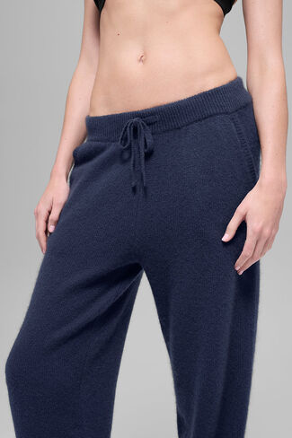 Alo Yoga Wool Cashmere High-Waist New Class Jogger - Navy in Saudi Arabia