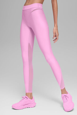 Alo Yoga Airlift High-Waist 7/8 Rebel Legging - Candy Heart Pink in Saudi Arabia
