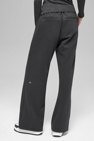 Alo Yoga High-Waist Sweatpant Trouser - Anthracite in Saudi Arabia