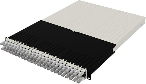 Patchbox ONE 30 RU Cat.6a - لوحة توصيل ذات 24 منفذًا مع نظام إدارة الكابلات القابل للسحب لرفوف مقاس 19 بوصة، تتضمن كابلات وأشرطة مسطحة 10 جيجابايت، وإعدادات سهلة للشبكة والخادم (UTP، أزرق، 1.8 م / 30RU) in Kuwait