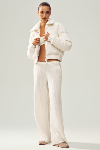 سترة منفوخة من الو يوجا كشمير نورث ستار - عاجي in Kuwait