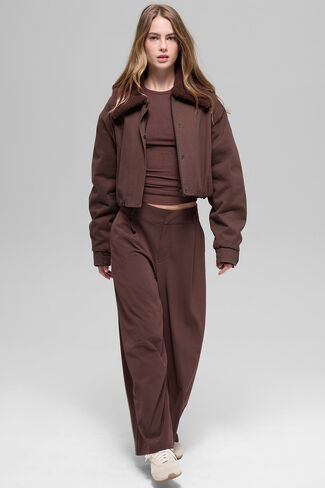 Alo Yoga Navigator Jacket - Brownstone in Saudi Arabia