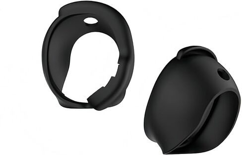 3 Pairs Replacement Ear Tips for Bose QuietComfort Earbuds II (2022) & Bose QuietComfort Ultra Earbuds (2023)- Anti-Slip Silicone Wingtip Covers Eartip-Black in Saudi Arabia