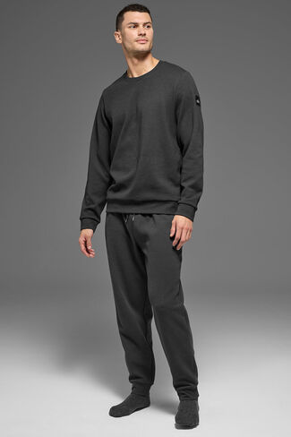 Alo Yoga Waffle Lounge Jogger - Anthracite in Kuwait