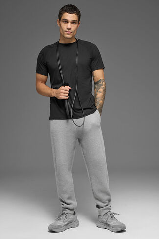 Alo Yoga Sports Club Jogger - رمادي رياضي منقط in Kuwait