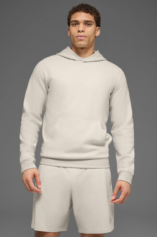 Alo Yoga Waffle Lounge Hoodie - Bone in Saudi Arabia