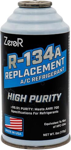 Zeror® AC التبريد | R134A استبدال | 6 علب لإعادة شحن AC in Kuwait