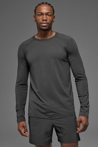 ألو يوجا ألو فابور بأكمام طويلة - أنثراسايت in Kuwait