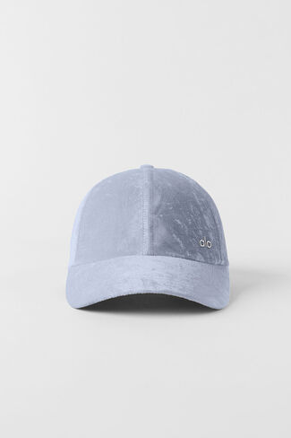 Alo Yoga Velvet Off-Duty Cap - Winter Frost - Winter Frost / One Size in Saudi Arabia