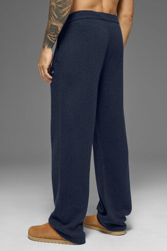 Alo Yoga Wool Cashmere New Class Sweatpant - Navy in Kuwait