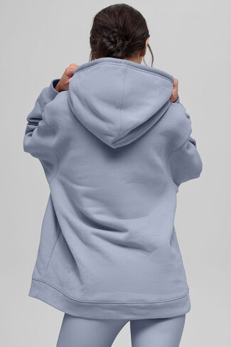 Alo Yoga Renown Heavy Weight Hoodie - Winter Frost in Kuwait