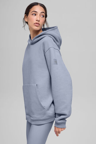 Alo Yoga Renown Heavy Weight Hoodie - Winter Frost in Kuwait