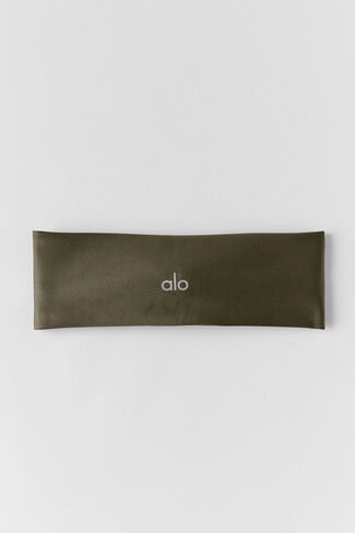 Alo Yoga Airlift Headband - Olive Tree - Olive Tree / One Size in Saudi Arabia