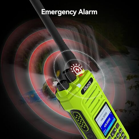راديو محمول Retevis Ailunce HA1G GMRS، غرد، راديو طويل المدى مع ميكروفون مكبر صوت، استقبال ثنائي النطاق، أجهزة اتصال لاسلكية مقاومة للماء IP67، شحن من النوع C، NOAA 2800 مللي أمبير في الساعة، راديو FM، راديو GMRS للطرق الوعرة in Kuwait
