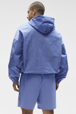 بلوفر بغطاء رأس من Alo Yoga Axis - أزرق بروفانس in Kuwait