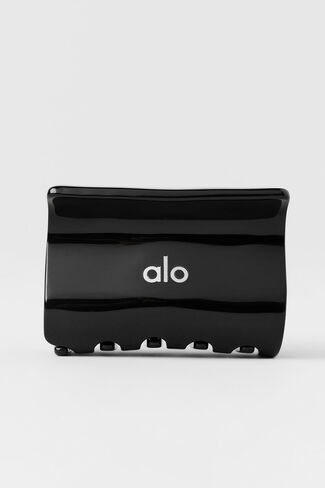 Alo Yoga Effortless Claw Clip - Black - Black / One Size in Kuwait