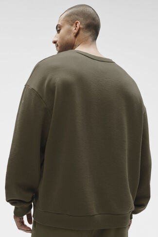 بلوفر ألو يوجا تشيل كرو - شجرة الزيتون in Kuwait