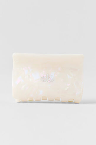 مشبك مخلب ألو يوجا بدون جهد - لؤلؤة بيضاء - لؤلؤة بيضاء / مقاس واحد in Kuwait