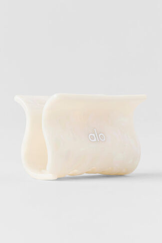 مشبك مخلب ألو يوجا بدون جهد - لؤلؤة بيضاء - لؤلؤة بيضاء / مقاس واحد in Kuwait