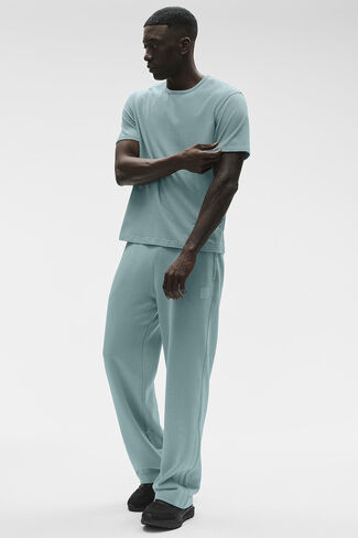 Alo Yoga Essential Short Sleeve Street Tee - Desert Sage in Kuwait