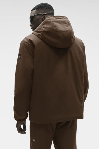 سترة ألو يوجا إليمينتال بسحاب كامل - إسبرسو in Kuwait