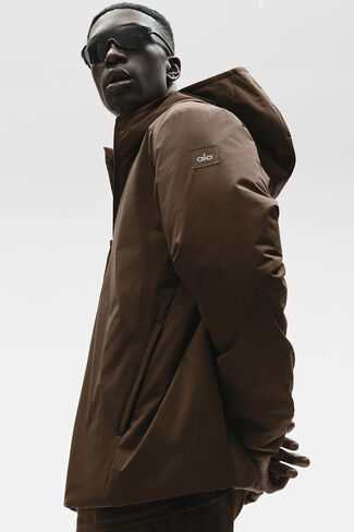 سترة ألو يوجا إليمينتال بسحاب كامل - إسبرسو in Kuwait