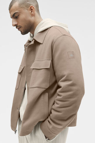Alo Yoga Kickback Jacket - Gravel in Kuwait