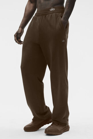 ألو يوجا دبل تيك بنطلون مستقيم الساق - إسبريسو in Kuwait