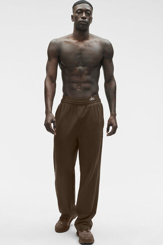 ألو يوجا دبل تيك بنطلون مستقيم الساق - إسبريسو in Kuwait