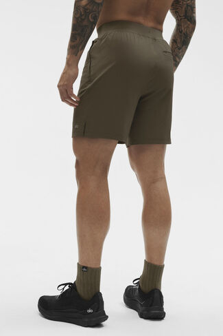 شورت التكرار ألو يوجا 7 بوصة - شجرة الزيتون in Kuwait