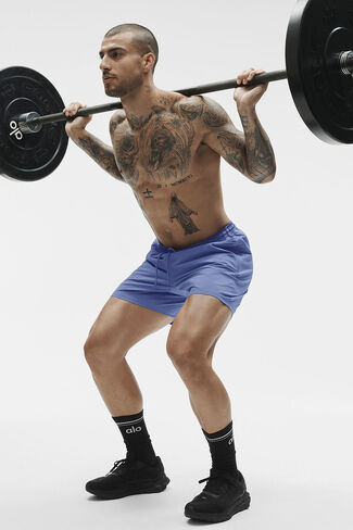 شورت ألو يوجا 5 بوصة - أزرق بروفانس in Kuwait