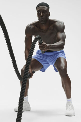 Alo Yoga 5" Traction Running Short - Provence Blue in Kuwait