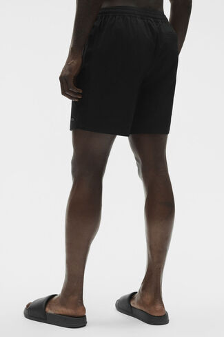 شورت ألو يوجا 7 بوصات عالي المد - أسود in Kuwait