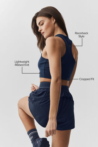 ألو يوجا أسباير تانك - كحلي/أبيض in Kuwait