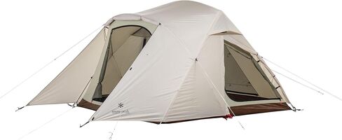 Snow Peak Alpha Breeze Tent, Camping Tent, Easy Set Up, Water Repellent, UV-Protective Finish, Ivory, 4 Person in Saudi Arabia