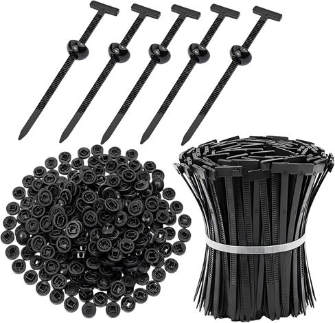 Nylon Universal Cable Tie Buckle for Car Repair, 100 PCS Self-Locking Zip Tie Clips, Snap-Fit Automotive Fasteners for Bumper Fender Panel Quick Fix in Saudi Arabia