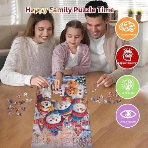 100 قطعة ألغاز الهالوين للأطفال الأعمار من 4-6 6-8 ، هالوين العطلات بانوراما بانوراما. in Saudi Arabia