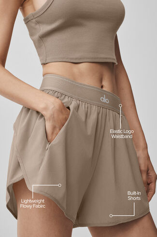 شورت ألو يوجا ماتش بوينت - حصى in Kuwait