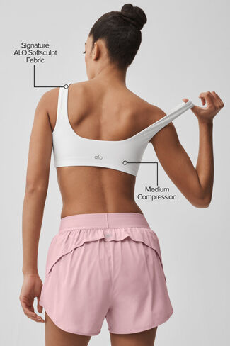 ألو يوجا ألو سوفت سكلبت بريسيشن حمالة صدر - أبيض in Kuwait