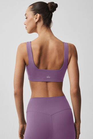 حمالة صدر Alo Yoga ALO Softculpt Precision - قبلة البرقوق in Kuwait